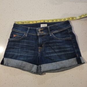 Hudson Jeans Dark Blue Denim Shorts